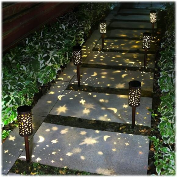 6 Pack Solar Light Outdoor Garden Patio Pathway Landscape Lights Yard Driveway